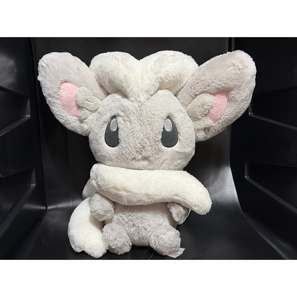 HTF Pokemon Center Cinccino Fuwa Fuwa Fluffy Hug Plush 13" Stuffed Animal Japan